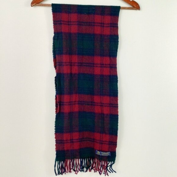 London House 100% Superfine Lambswool Tartan Scarf Made in Scotland - Picture 4 of 4